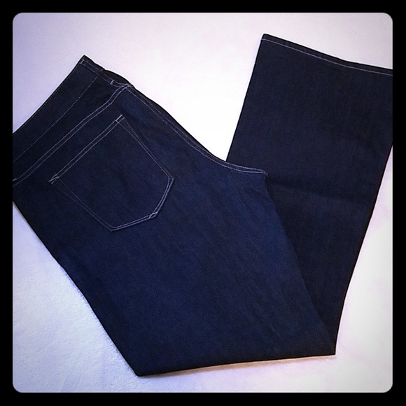 GAP Denim - Gap 1969 curvy dark wash boot cut jeans